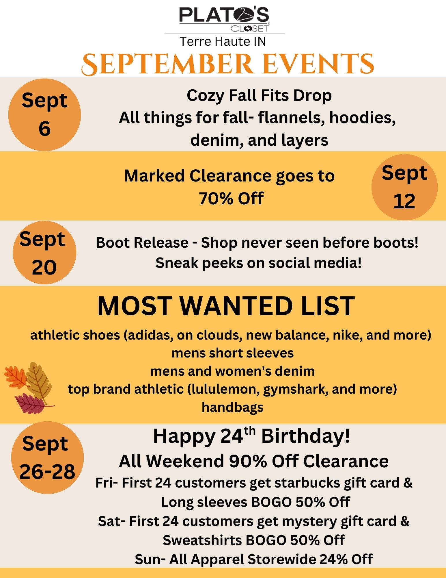 sept Events
